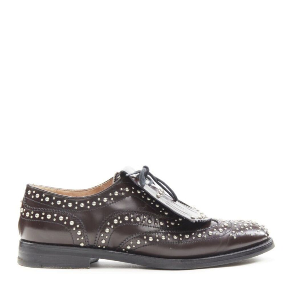 Church's Fringe Studded Leather Brogues